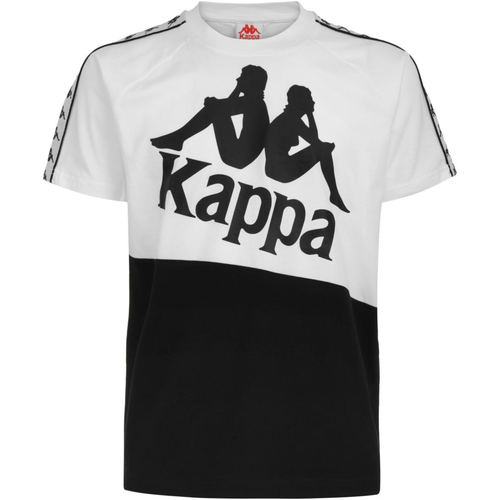 Vêtements Homme T-shirts manches courtes Kappa 304NQB0 Blanc