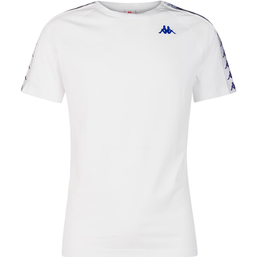 Vêtements Garçon T-shirts manches courtes Kappa 303UV10-BIMBO Blanc