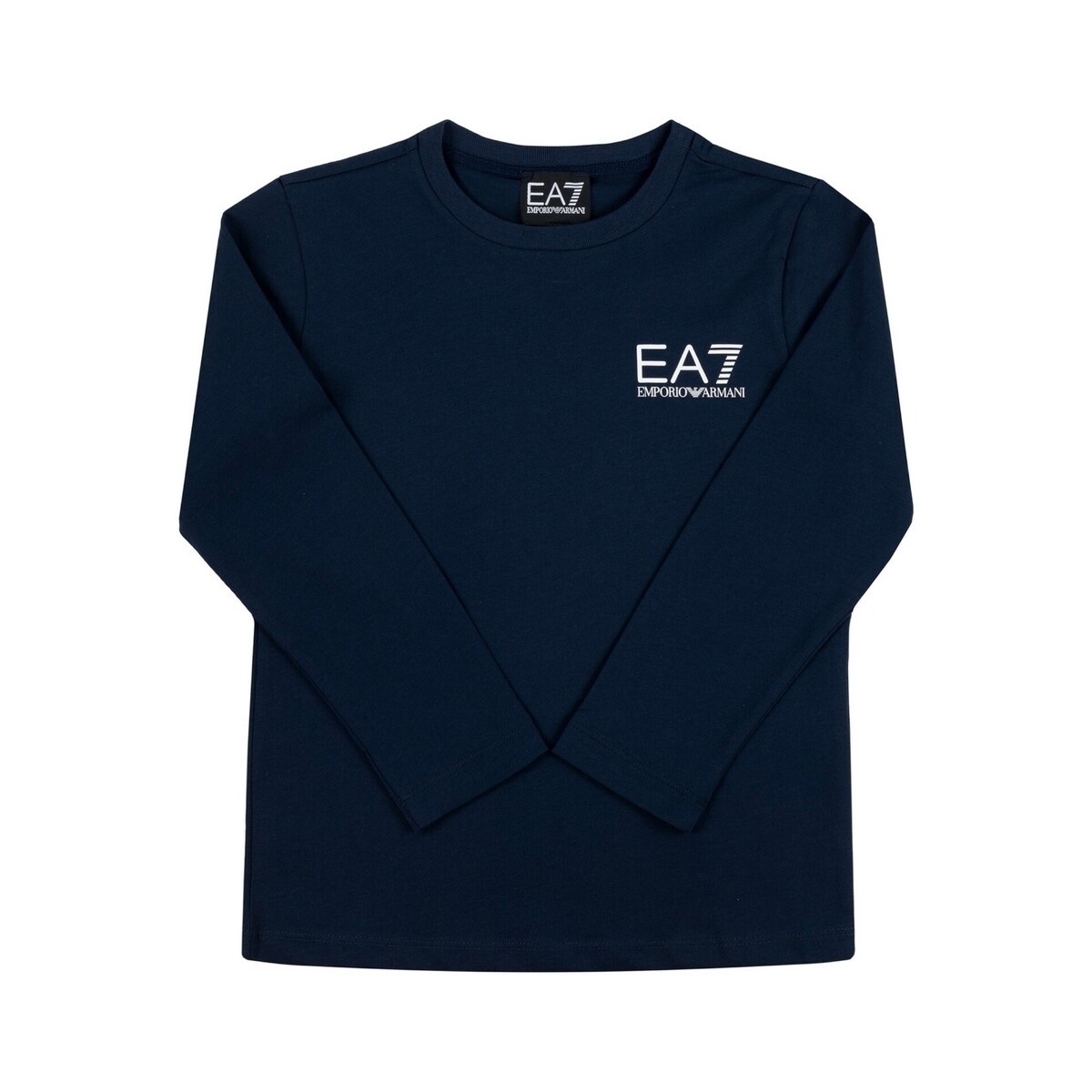 Vêtements Garçon T-shirts manches longues Emporio Armani EA7 6GBT52-BJ02Z Bleu