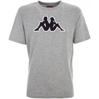 Vêtements Homme T-shirts manches courtes Kappa 3032B00 Gris
