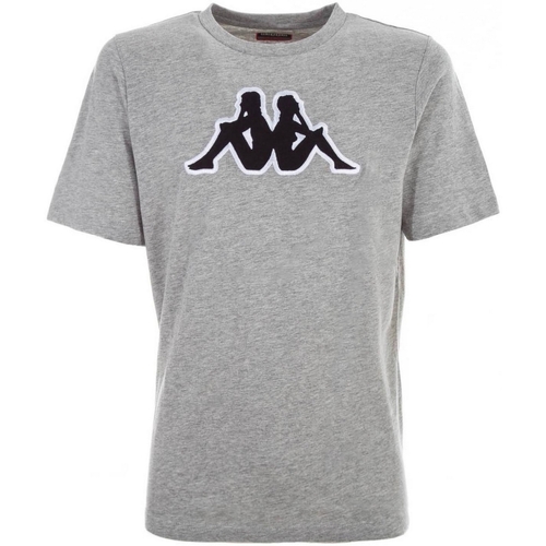 Vêtements Homme T-shirts manches courtes Kappa 3032B00 Gris