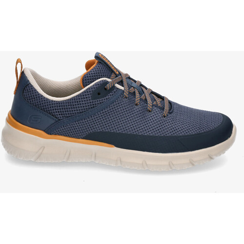 Chaussures Homme Baskets mode Skechers 210573 Bleu