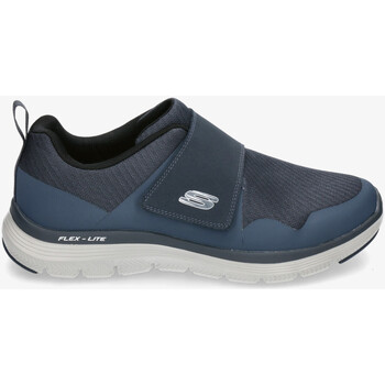 Chaussures Homme Baskets mode Stripe Skechers 894159 Bleu