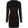 Vêtements Femme Robes courtes Calvin Klein Jeans 160835VTPE24 Noir