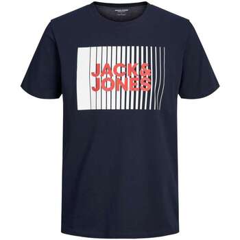 Vêtements Garçon T-shirts manches courtes Jack & Jones 161336VTPE24 Marine