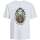 Vêtements Homme T-shirts manches courtes Jack & Jones 161461VTPE24 Blanc