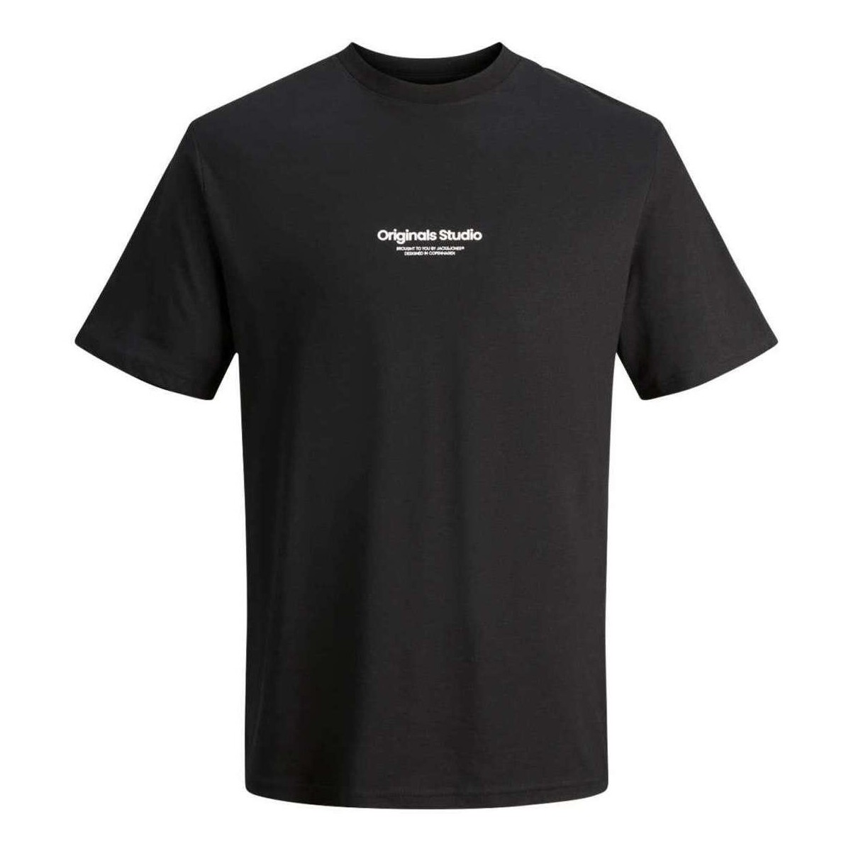 Vêtements Homme T-shirts manches courtes Jack & Jones 161465VTPE24 Noir
