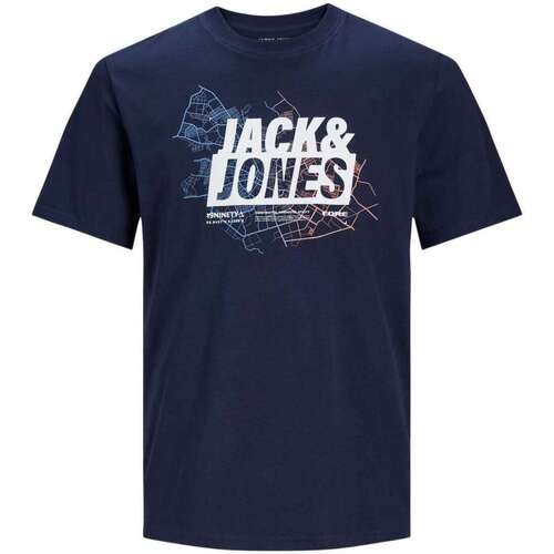 Vêtements Garçon T-shirts manches courtes Jack & Jones 161526VTPE24 Marine