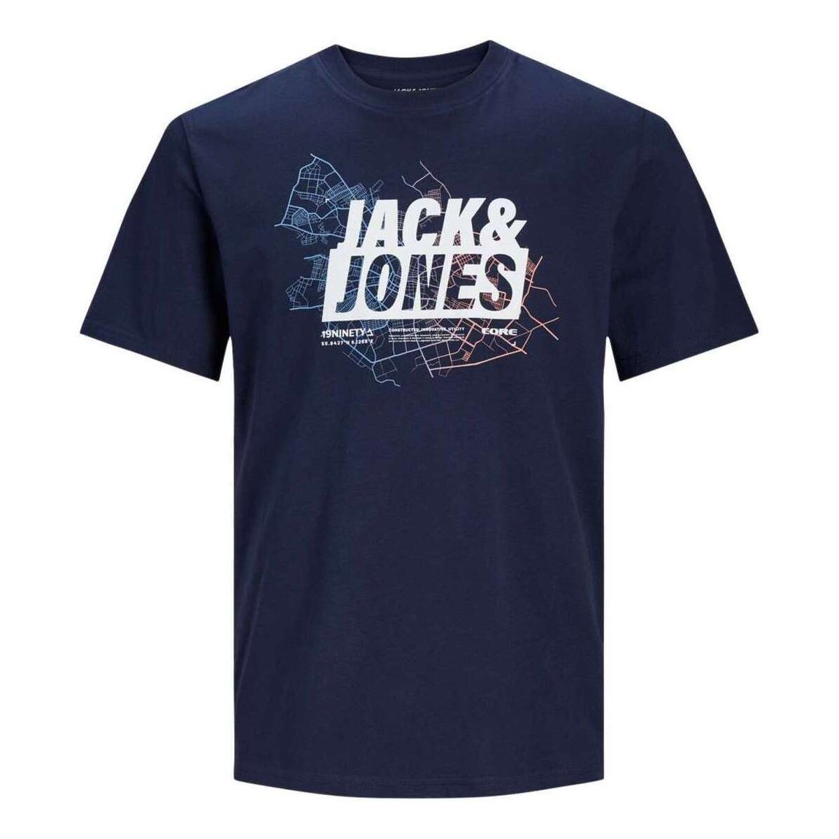 Vêtements Garçon T-shirts manches courtes Jack & Jones 161526VTPE24 Marine