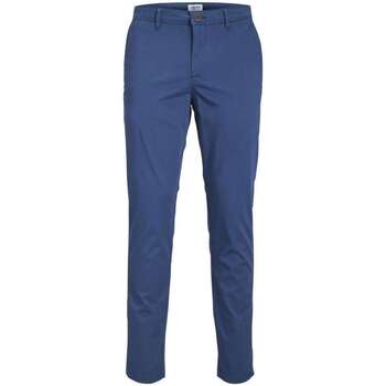Vêtements Homme Pantalons 5 poches Premium By En vous inscrivant vous bénéficierez de tous nos bons plans en exclusivité 162383VTPE24 Bleu