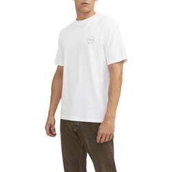 Vêtements Homme T-shirts manches courtes Premium By Jack & Jones 162401VTPE24 Blanc