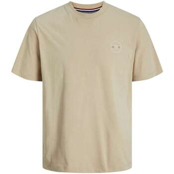 Vêtements Homme T-shirts manches courtes Premium By Jack & Jones 162403VTPE24 Beige