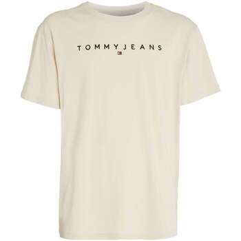 Vêtements Homme T-shirts manches courtes Tommy Jeans 163309VTPE24 Beige