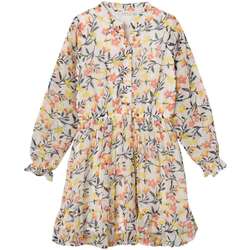 Vêtements Fille Robes courtes Name it 164358VTPE24 Blanc