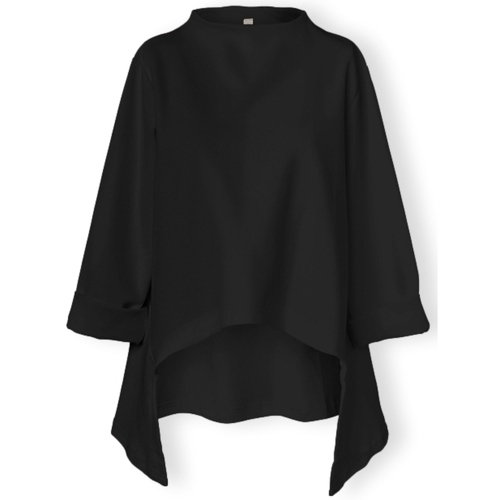 Vêtements Femme Tops / Blouses Wendy Trendy Top 230058 - Black Noir