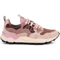 Chaussures Femme Baskets mode Flower Mountain Baskets Yamano 3 Cipria Cuoio marron Rose