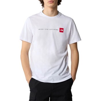 Vêtements Homme T-shirts manches courtes The North Face NF0A87NSFN41 Blanc