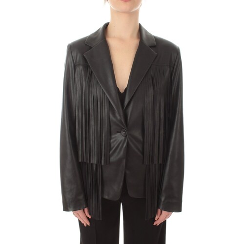 Vêtements Femme Vestes / Blazers Twinset Actitude 241AP2570 Noir