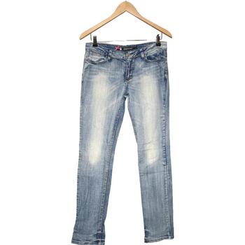 jeans sinequanone  jean slim femme  40 - t3 - l bleu 