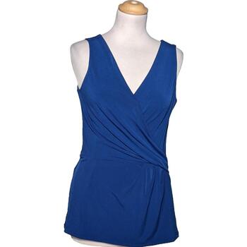 Vêtements Femme Tous les sacs homme H&M débardeur  38 - T2 - M Bleu Bleu