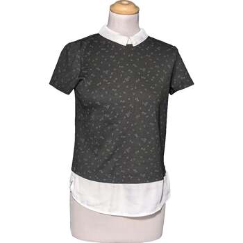 Vêtements Femme T-shirts & Polos Camaieu 34 - T0 - XS Noir