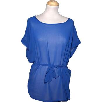 Vêtements Femme Apple Of Eden Promod top manches courtes  38 - T2 - M Bleu Bleu