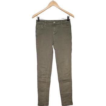 Vêtements Femme Jeans Promod jean slim femme  36 - T1 - S Vert Vert