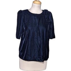 Vêtements Femme Jersey-T-Shirt mit Rundhalsausschnitt und Streifen Sinequanone 38 - T2 - M Bleu
