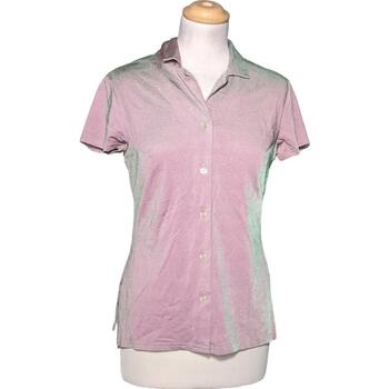 Vêtements Femme Chemises / Chemisiers Marks & Spencer chemise  36 - T1 - S Rose Rose