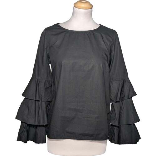 Vêtements Femme buy shahad x khizana puff sleeve belted taffeta dress Pimkie top manches longues  36 - T1 - S Noir Noir
