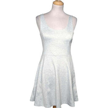 Vêtements Femme Robes courtes H&M robe courte  38 - T2 - M Gris Gris
