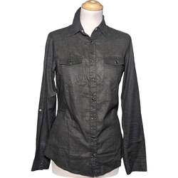 Vêtements Femme Chemises / Chemisiers Camaieu chemise  36 - T1 - S Noir Noir