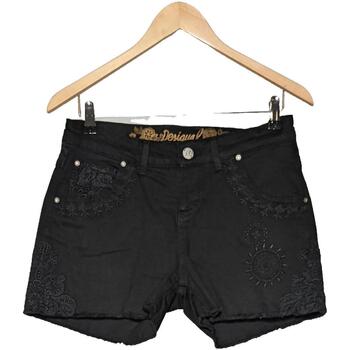 Vêtements Femme Shorts leggings / Bermudas Desigual short  38 - T2 - M Noir Noir