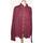 Vêtements Femme Chemises / Chemisiers Vicomte A. chemise  46 - T6 - XXL Rouge Rouge