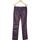 Vêtements Femme Pantalons Bonobo 38 - T2 - M Violet