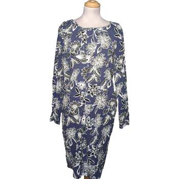 Vêtements Logo-Print Robes Ichi robe mi-longue  36 - T1 - S Bleu Bleu