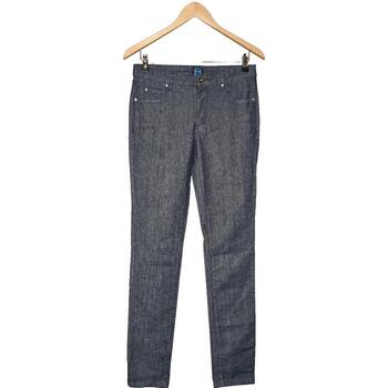 jeans bensimon  jean slim femme  36 - t1 - s bleu 