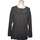 Vêtements Femme Pulls Calvin Klein Jeans pull femme  38 - T2 - M Noir Noir