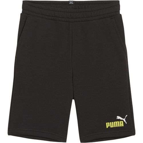 Vêtements Fille Shorts comfort / Bermudas Puma Short  Junior Ess 2 Col Noir