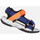 Chaussures Garçon Sandales et Nu-pieds Geox JR BOREALIS bleu marine/orange