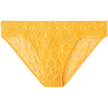 Sous-vêtements Femme Rideaux / stores Pomm'poire Culotte jaune Ruche Jaune