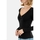 Vêtements Femme T-shirts manches longues Morgan 241-tclem Noir