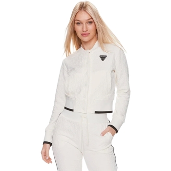 Vêtements Femme Gilets / Cardigans Guess cheri Blanc