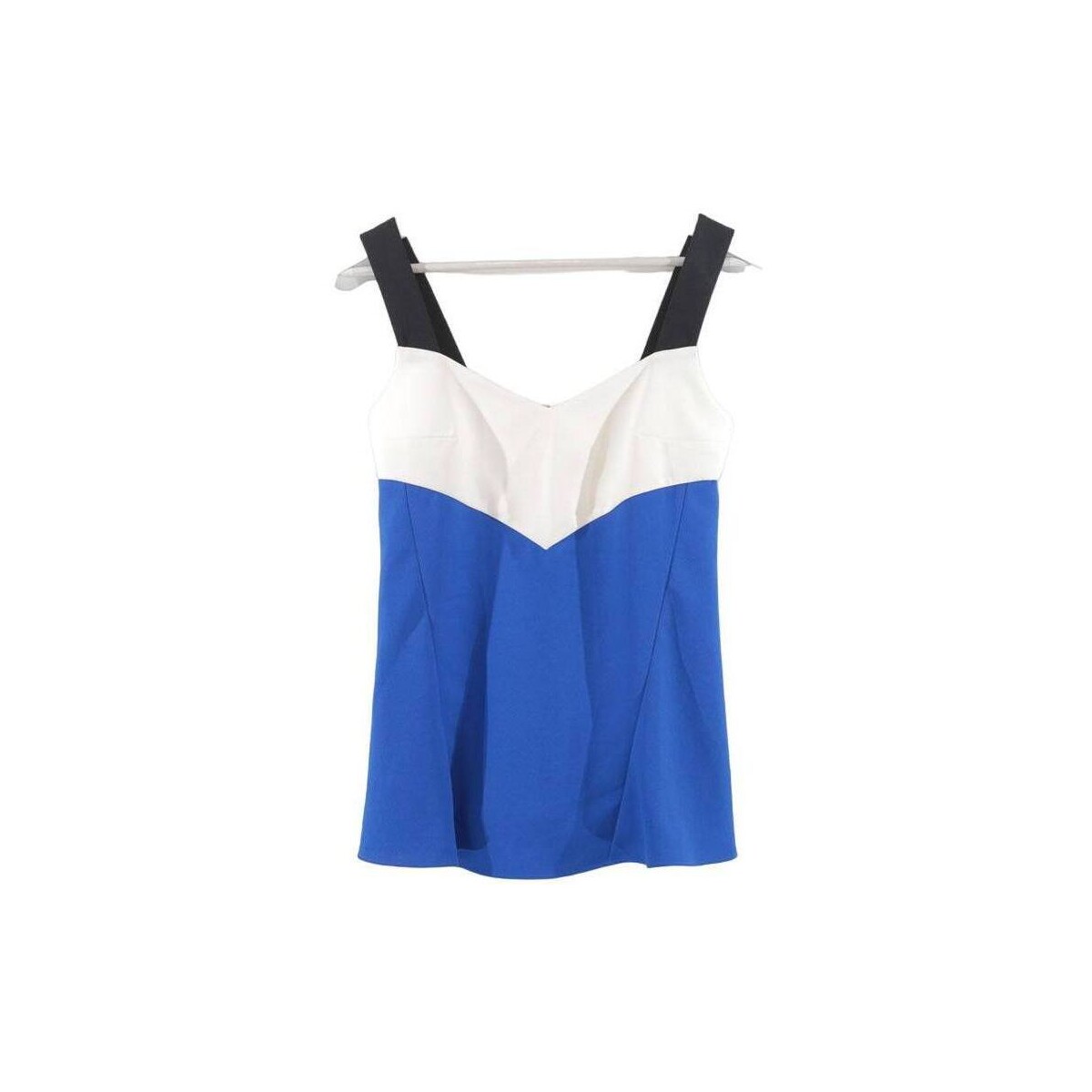 Vêtements Femme raise seam cotton shirt Top bleu Bleu