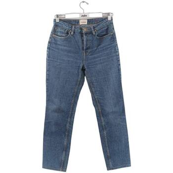 jeans sézane  jean droit en coton 