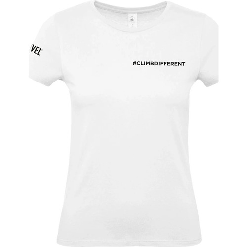 Vêtements Femme T-shirts manches courtes Grivel CLIMBDIFFERENT t-shirt Women Blanc