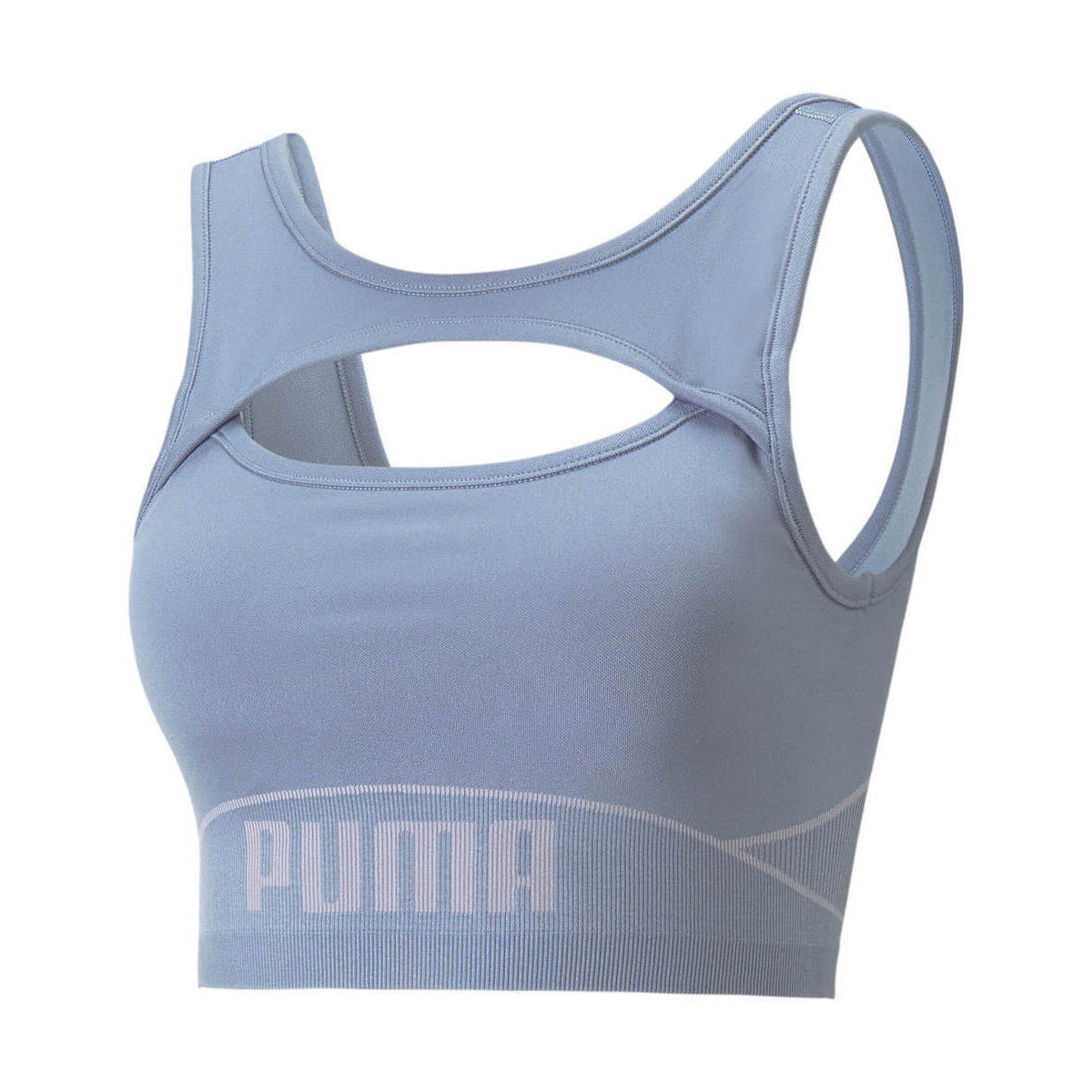 Vêtements Femme Brassières de sport Puma Formknit Seamless Fashion Bra Bleu