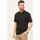 Vêtements Homme T-shirts & Polos BOSS Polo homme  noir en coton tissé Noir