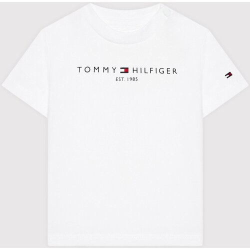 Vêtements Enfant T-shirts manches courtes Tommy Hilfiger KN0KN01487 Blanc
