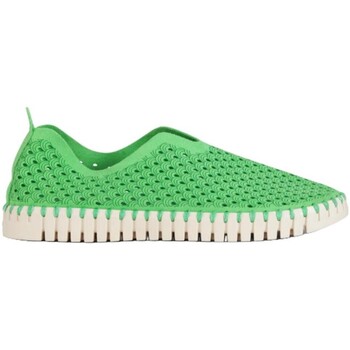 Chaussures Femme Slip ons Ilse Jacobsen BASKETS  TULIP 3275 BRIGHT GREEN Vert